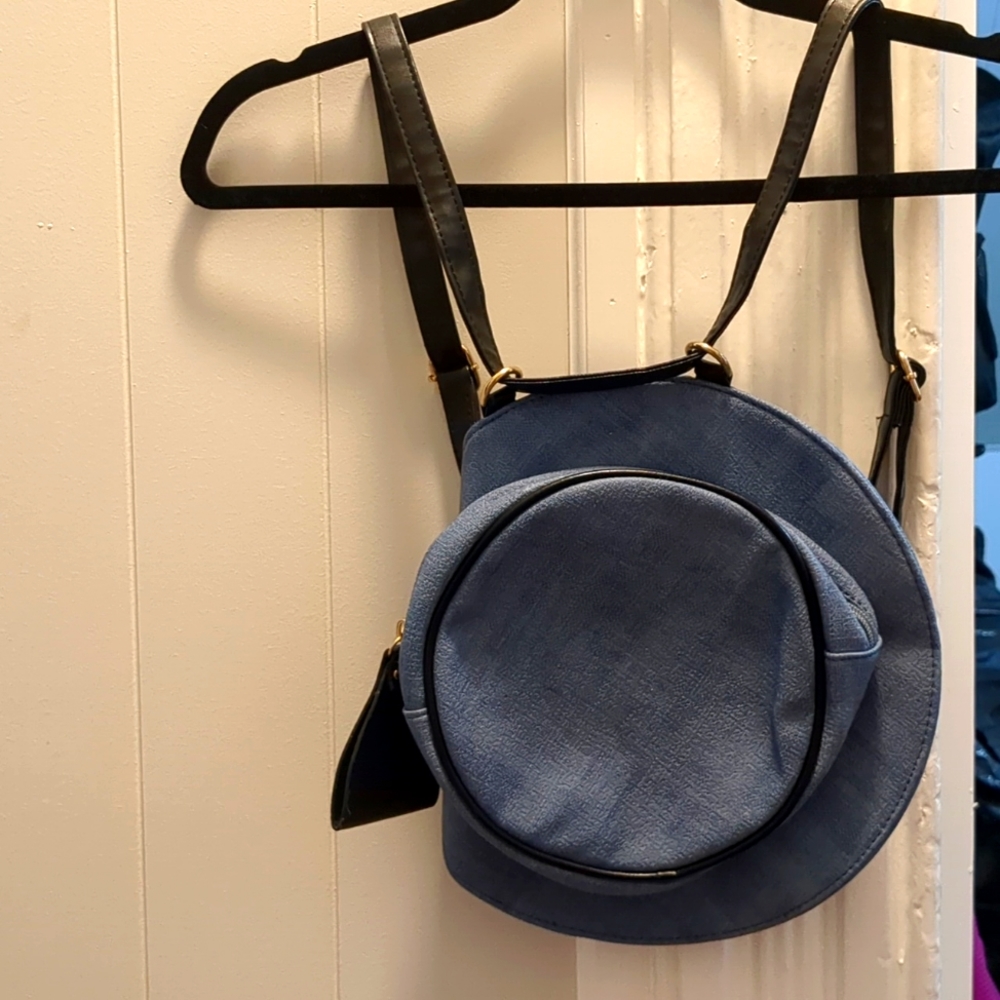 Blue Hat backpack